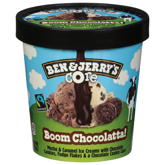 Ben & Jerry's Cookie Core Ice Cream (boom chocolatta!)
