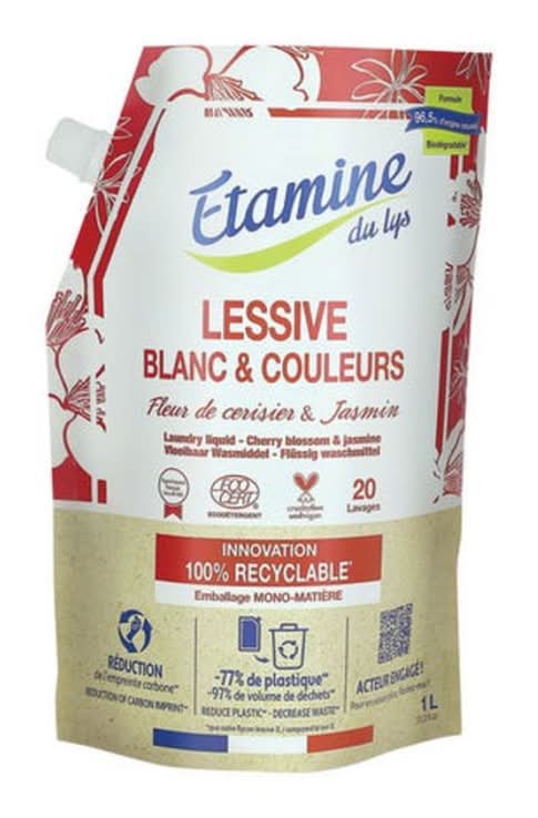 Etamine - Lessive blanc & couleurs, fleur de cerisier - jasmine (1L)