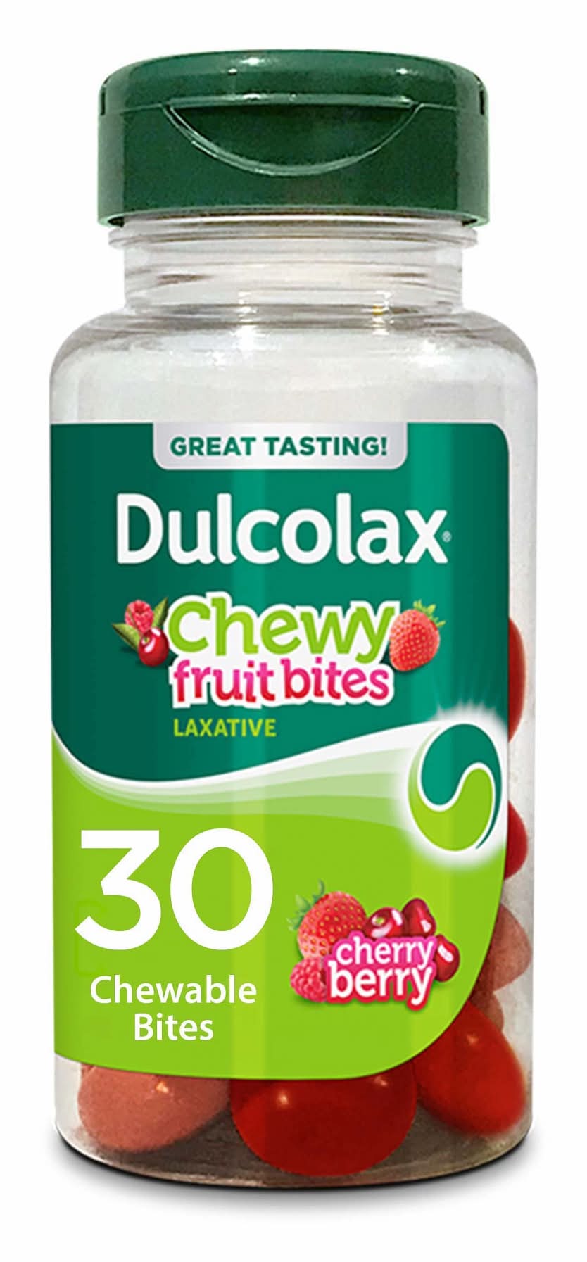 Dulcolax Cherry Berry Chewy Fruit Bites 600 mg (4.8 oz)