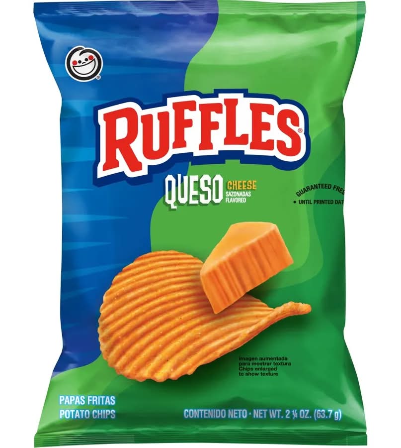 Ruffles Queso Cheese Potato Chips
