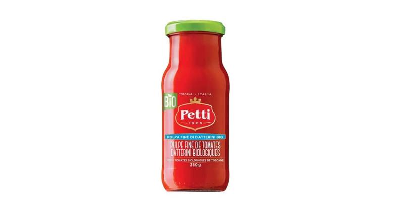 Petti Il Fino, pulpe fine de tomates Datterini, bio Le bocal de 350g