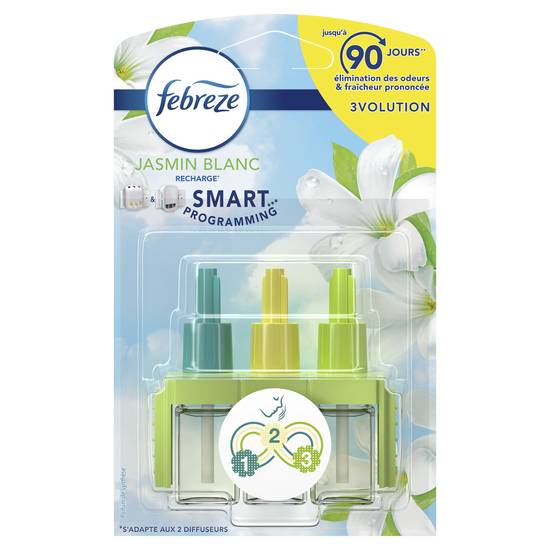 Febreze Jasmin Blc. Recharge Pour Désodo.Électrique 20ml - Super U, Hyper  U, U Express 