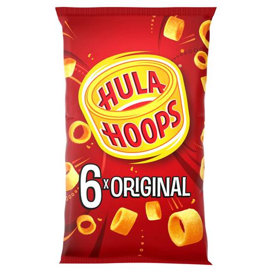 Hula Hoops Original Multipack Crisps 6 Pack