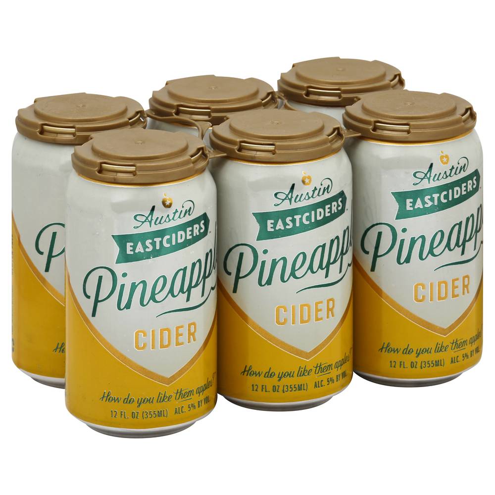 Austin Eastciders Pineapple Cider (12 fl oz)