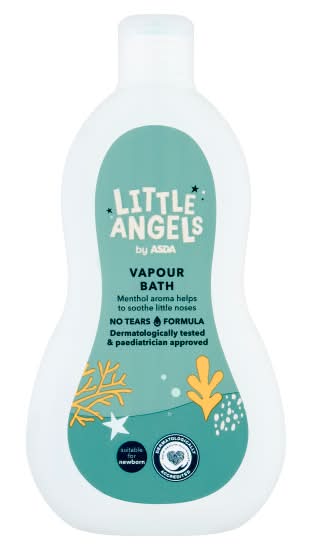 ASDA Little Angels Menthol Aroma Vapour Bath (500ml)