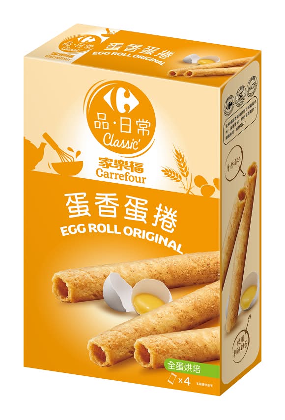 家樂福蛋香蛋捲 <144g克 x 1 x 1Box盒>