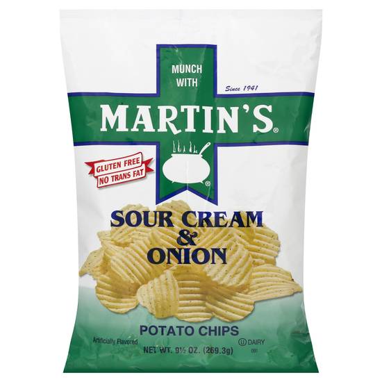 Martins Sour Cream & Onion Potato Chips