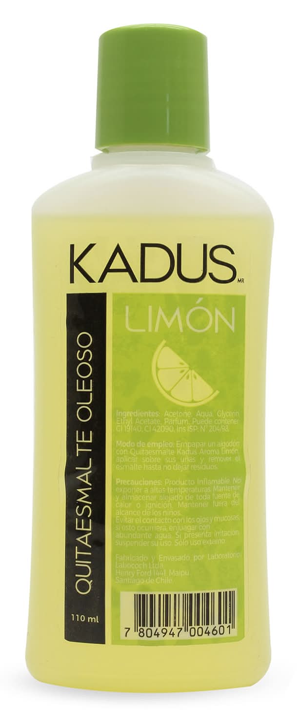 KADUS · Quitaesmalte - Limón (110 ml)