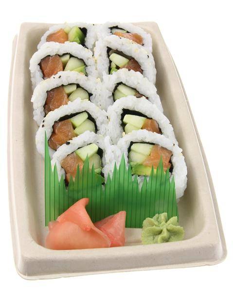 Nori Sushi Salmon Roll 10 piece
