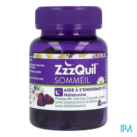 Zzzquil Sommeil Gomme 30 Immunité - Compléments alimentaires