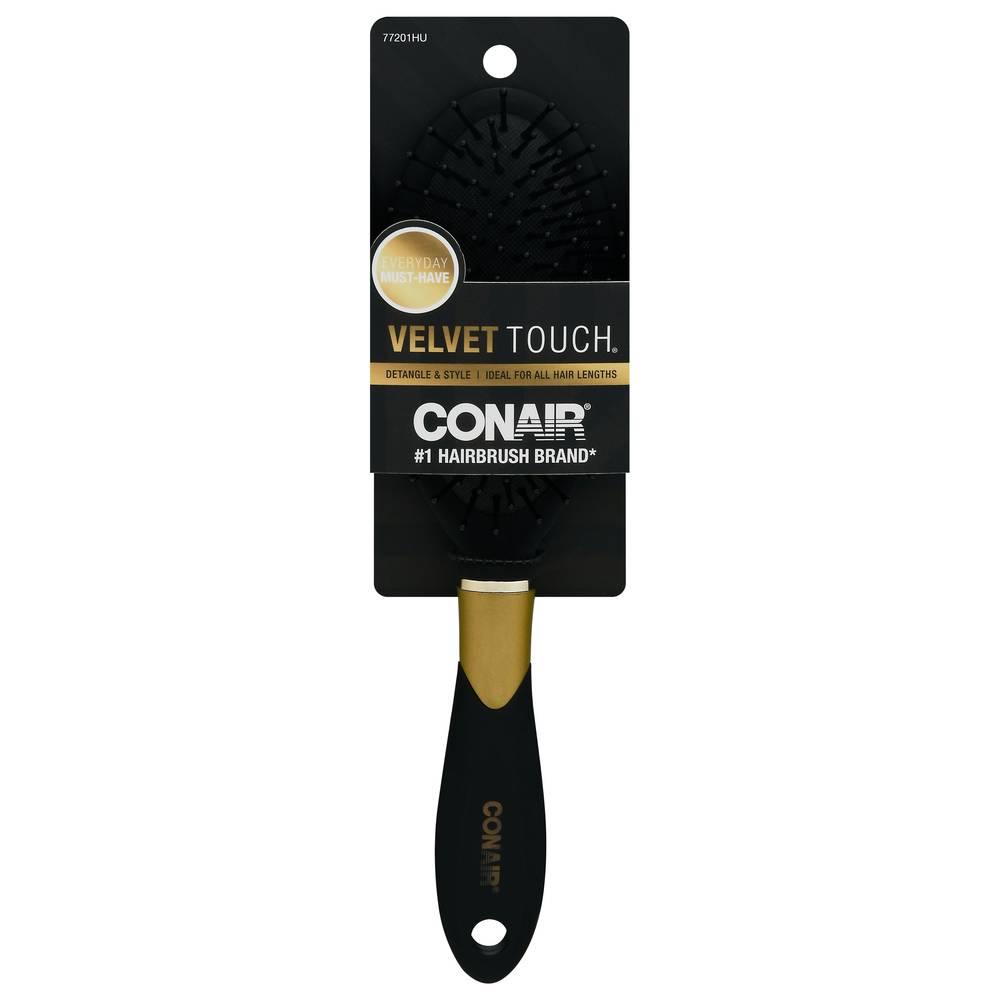 Conair Velvet Touch Cushion Hair Brush