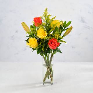 Co-op Rose and Lily Bouquet