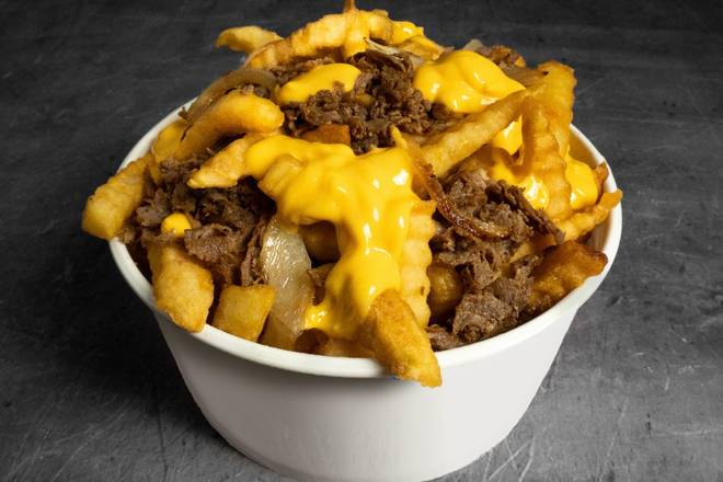 Loaded Cheesesteak Fries