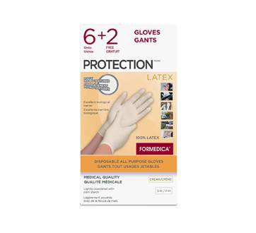 Gants de protection de coton, 2 unités, grand/très grand, Blanc – Formedica  : Accessoires médicaux