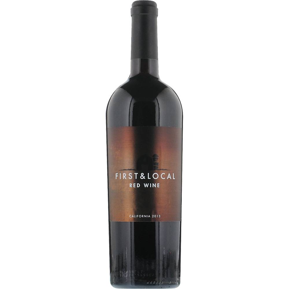 First & Local California Red Blend Wine 2013 (750 ml)