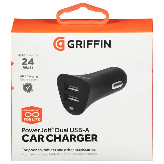 Griffin Powerjolt Dual Usb-A Car Charger
