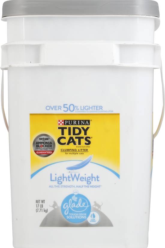 Purina Tidy Cats Lightweight Glade Clear Springs Dust Free Clumping Mulit Cat Litter