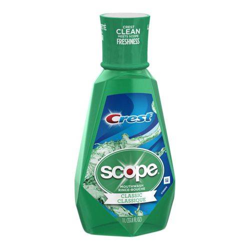 Scope rince-bouche à la menthe scope original (1°l) - original mint mouthwash (1 l)