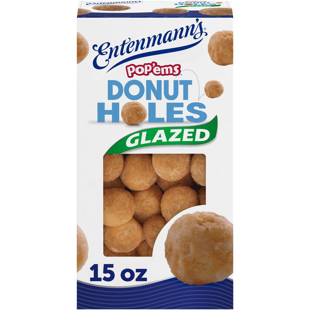 Entenmann's Glazed Popems Donut Holes (15 oz)