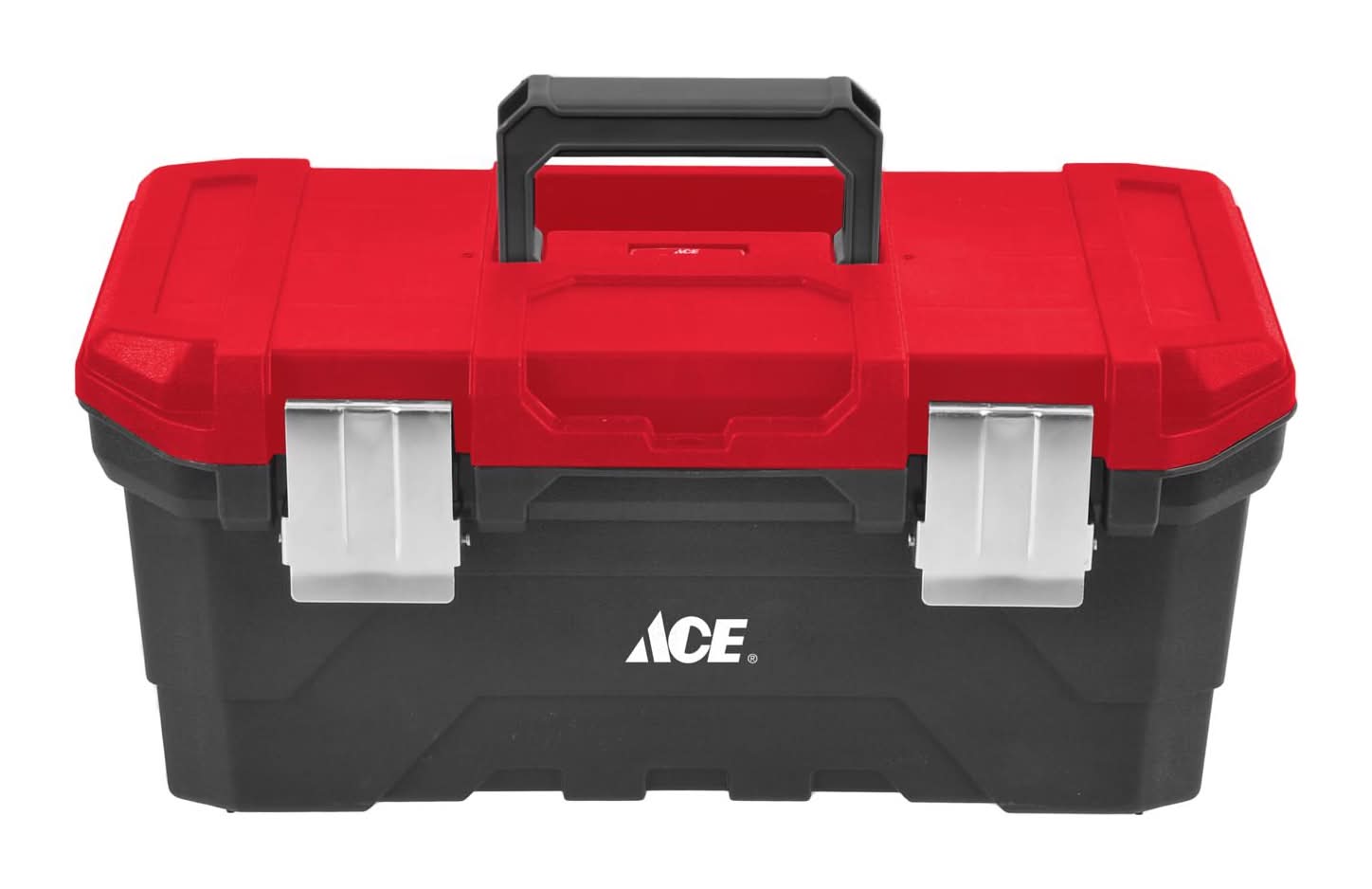 ACE 16 In. Tool Box Black/Red