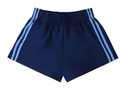 Juniors Windbreaker Short Medium Blue