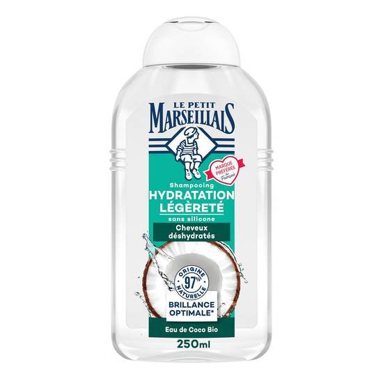 Le Petit Marseillais - Shampooing hydratation légèreté eau de coco bio (250ml)