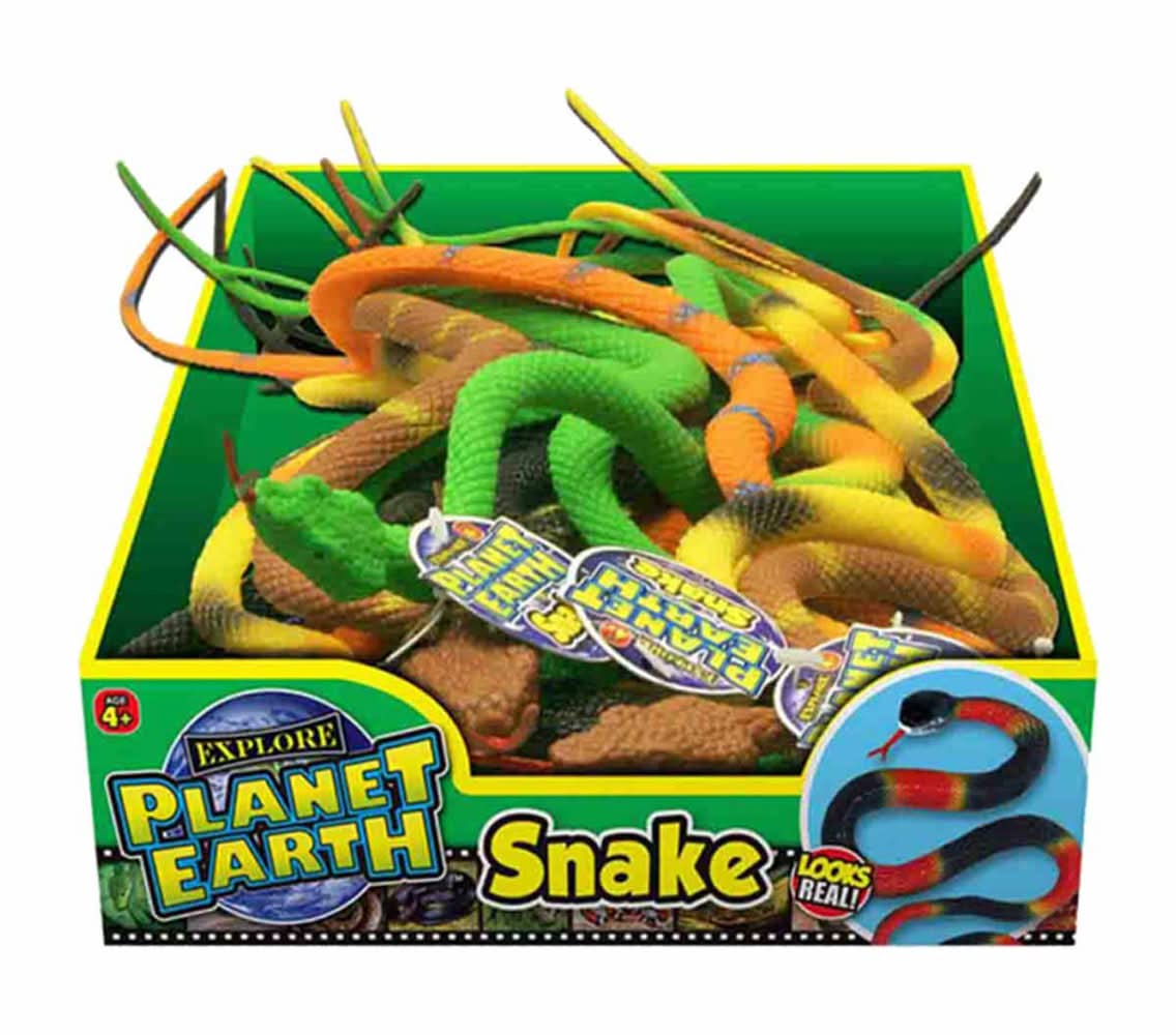 Planet Earth Toy Snake 1 Ct - Assorted