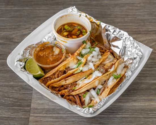 3 Birria Tacos