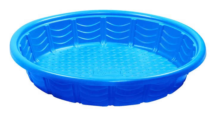 Summer Escapes Round Plastic Wading Pool 7.9 In. H X 45 In. D