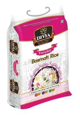 Divya Everyday Basmati Rice (4.54 kg)