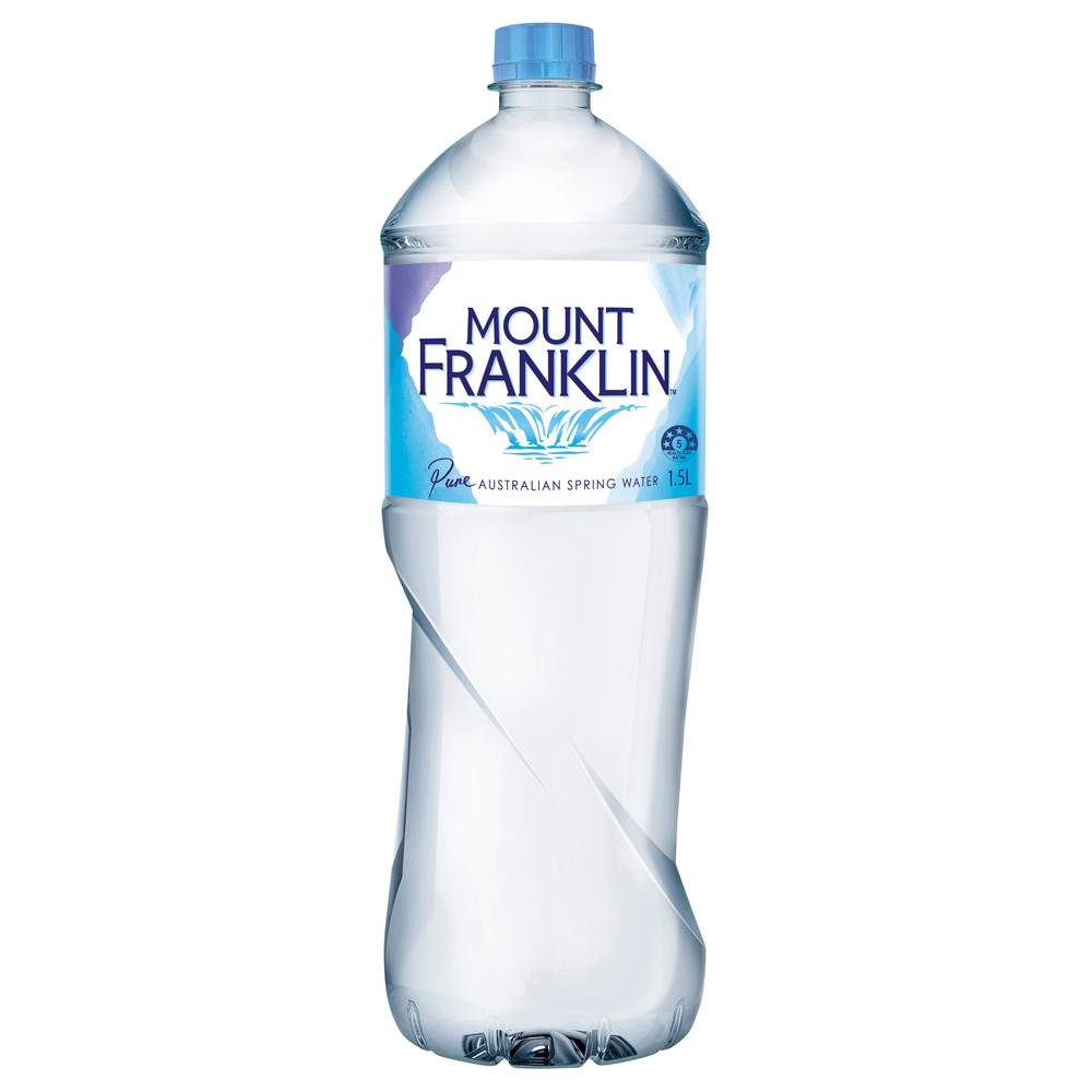 Mount Franklin Spring Water Natural 1500ml