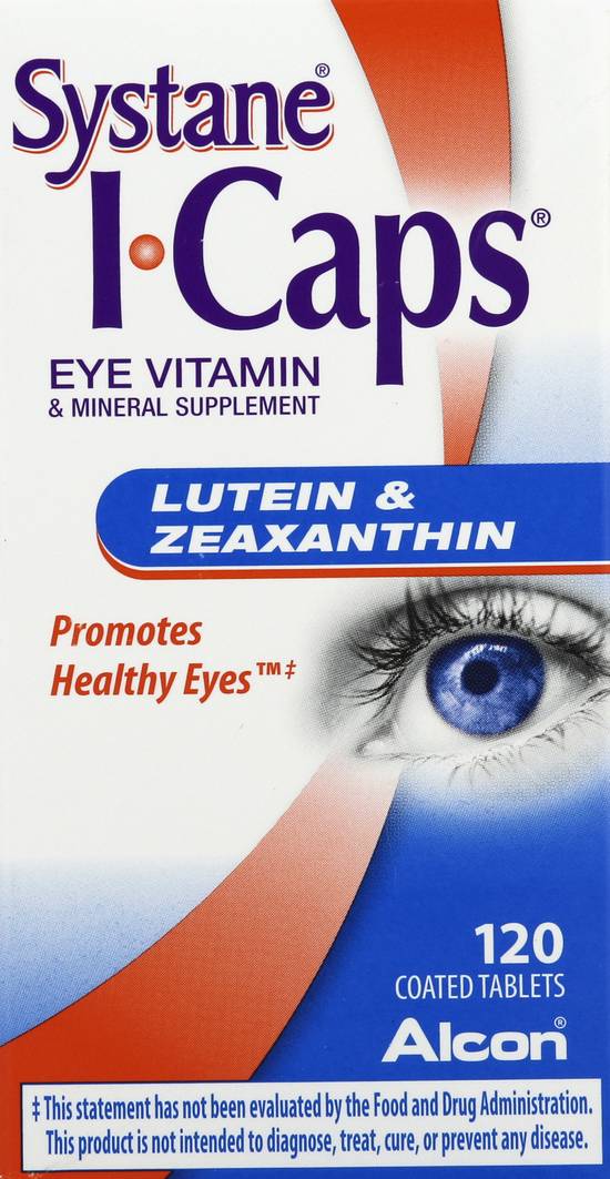 Systane I-Caps Eye Vitamin Tablets (120 ct)