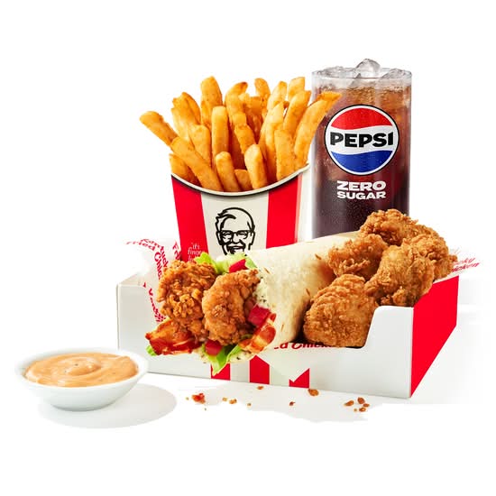 Bacon Twister + Nuggets Big Box Meal