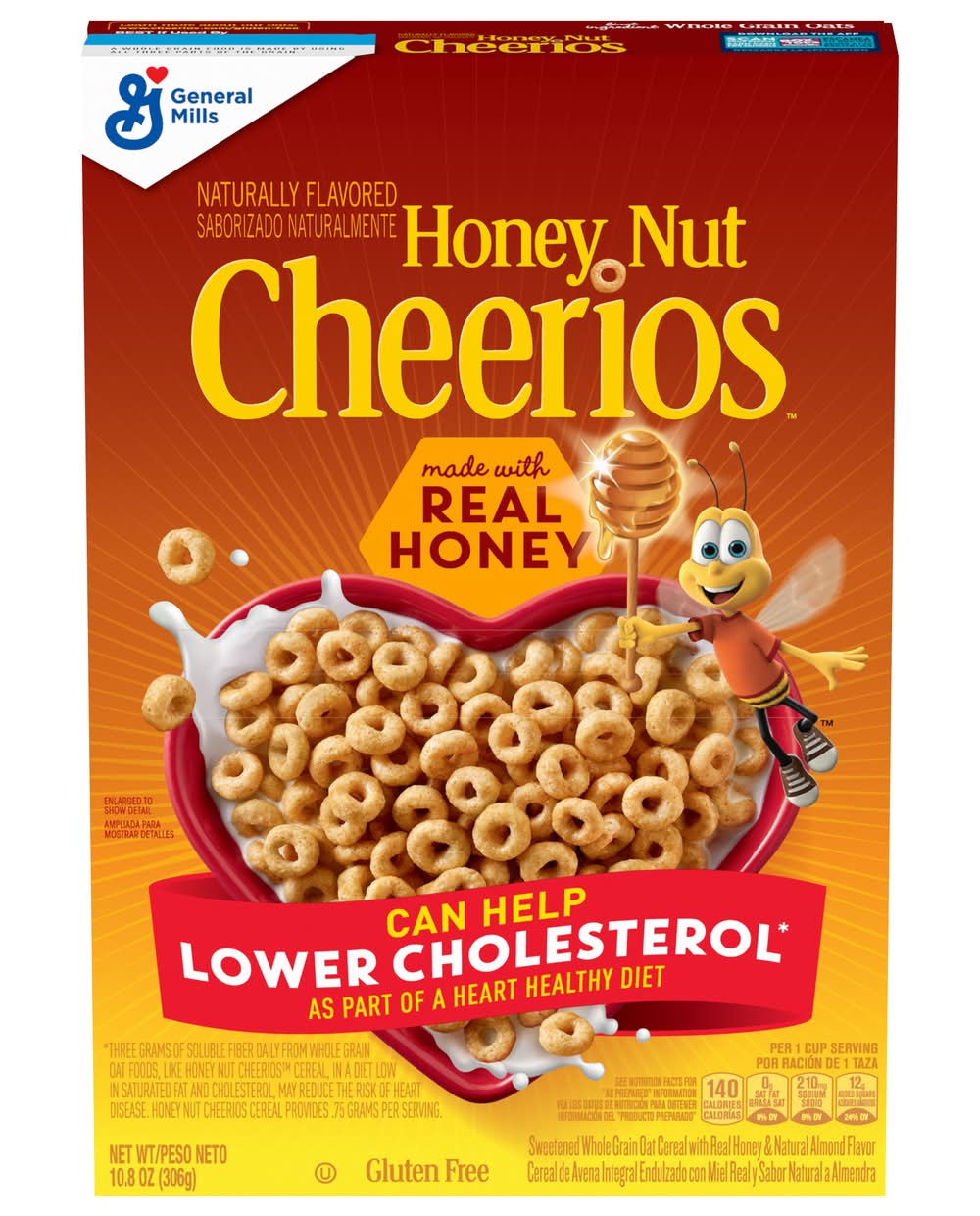 Cheerios Gluten Free Nut Cereal, Honey (10.8 oz)