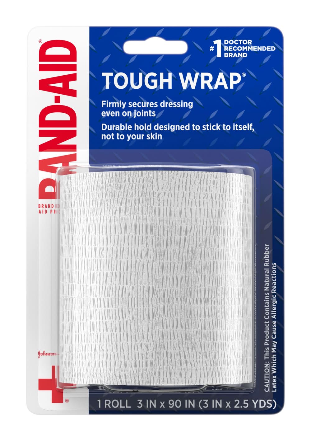 Band-Aid Tough Wrap, 3x90 in