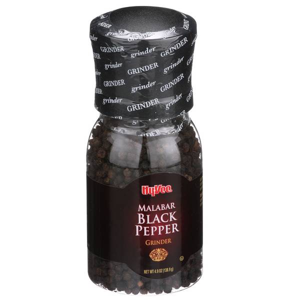 Hy-Vee Malabar Black Pepper Grinder