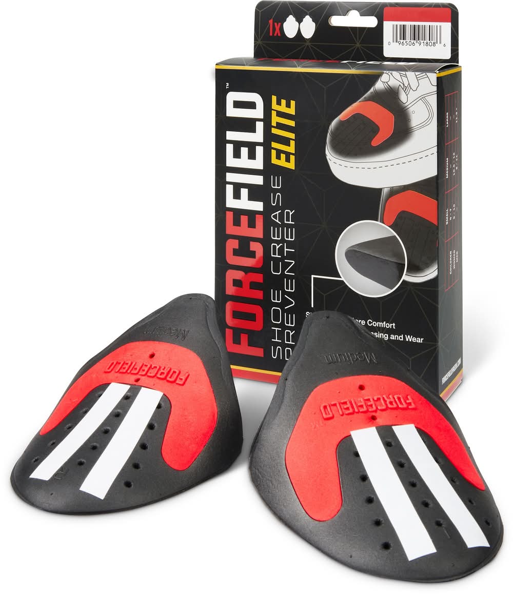 Forcefield Elite Crease Preventer, Unisex, M, Black (2 ct)