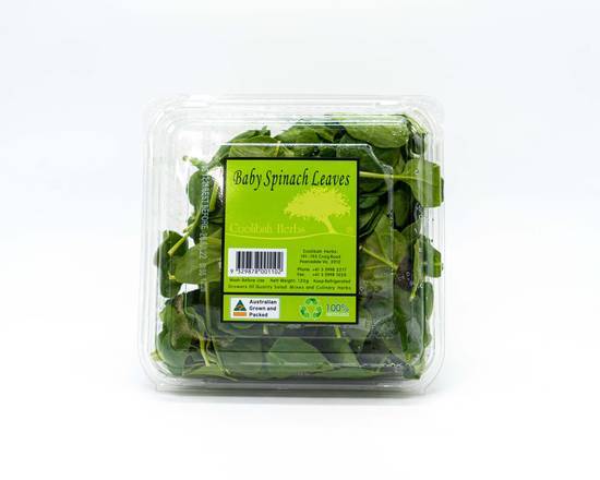 Coolibah Organic Baby Spinach 120g