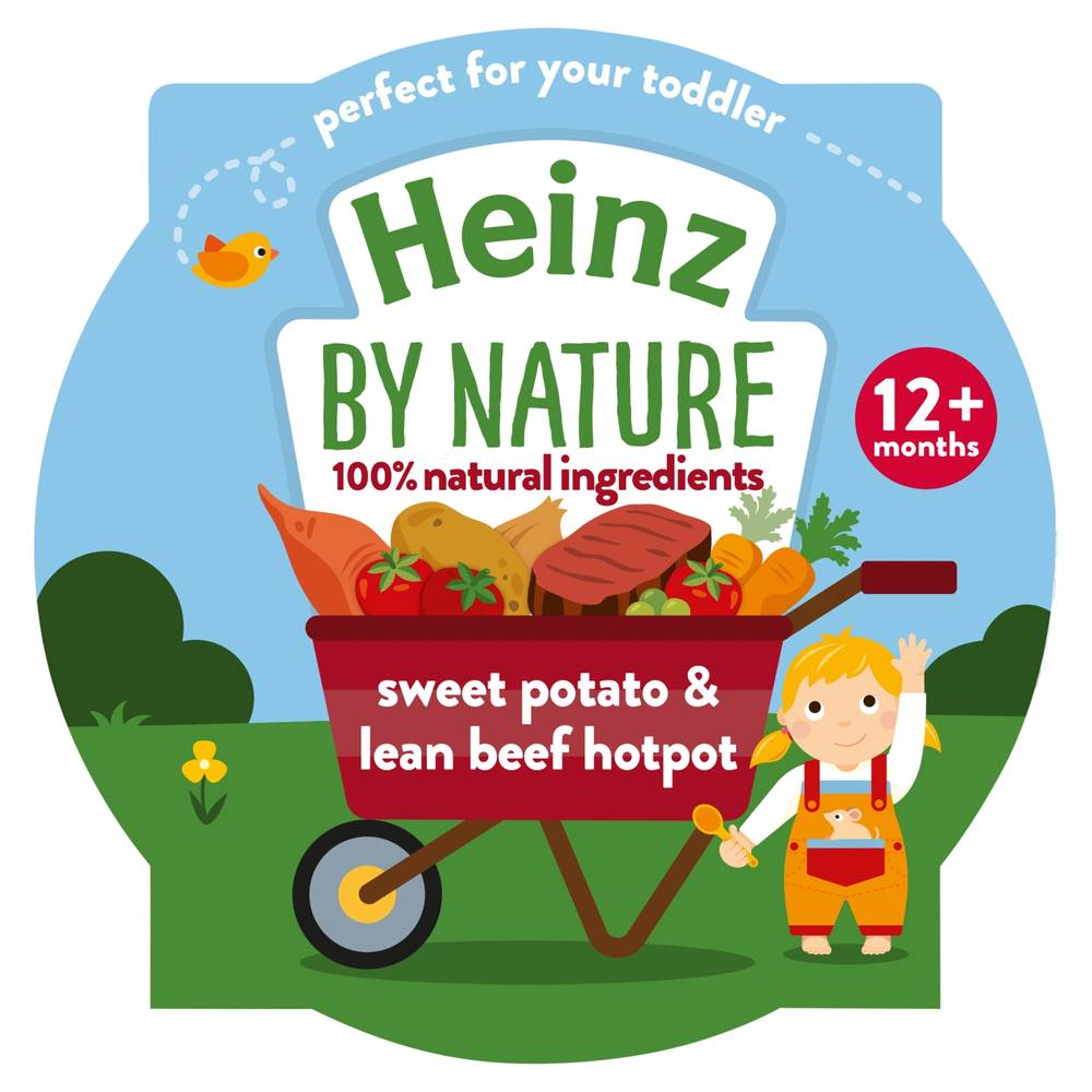 Heinz Sweet Potato & Lean Beef Hotpot Baby Food Tray 1+ Year 200G