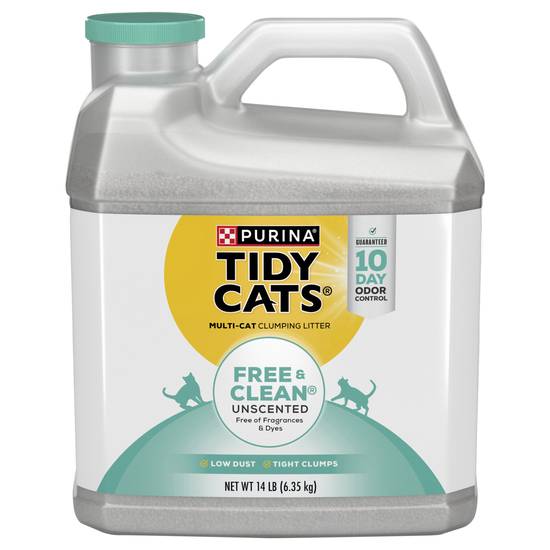 Tidy Cats Free & Clean Unscented Multi Cat Litter