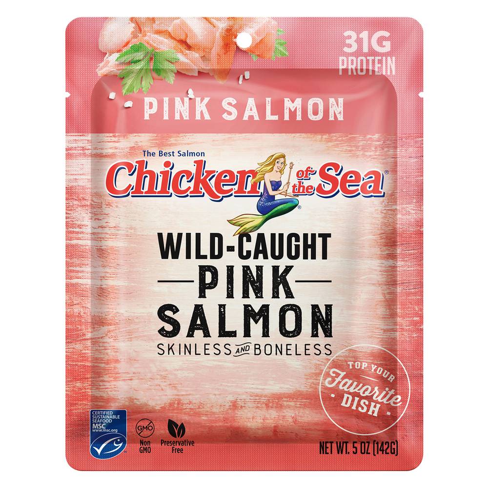 Chicken Of the Sea Wild-Caught Skinless and Boneless Pink Salmon