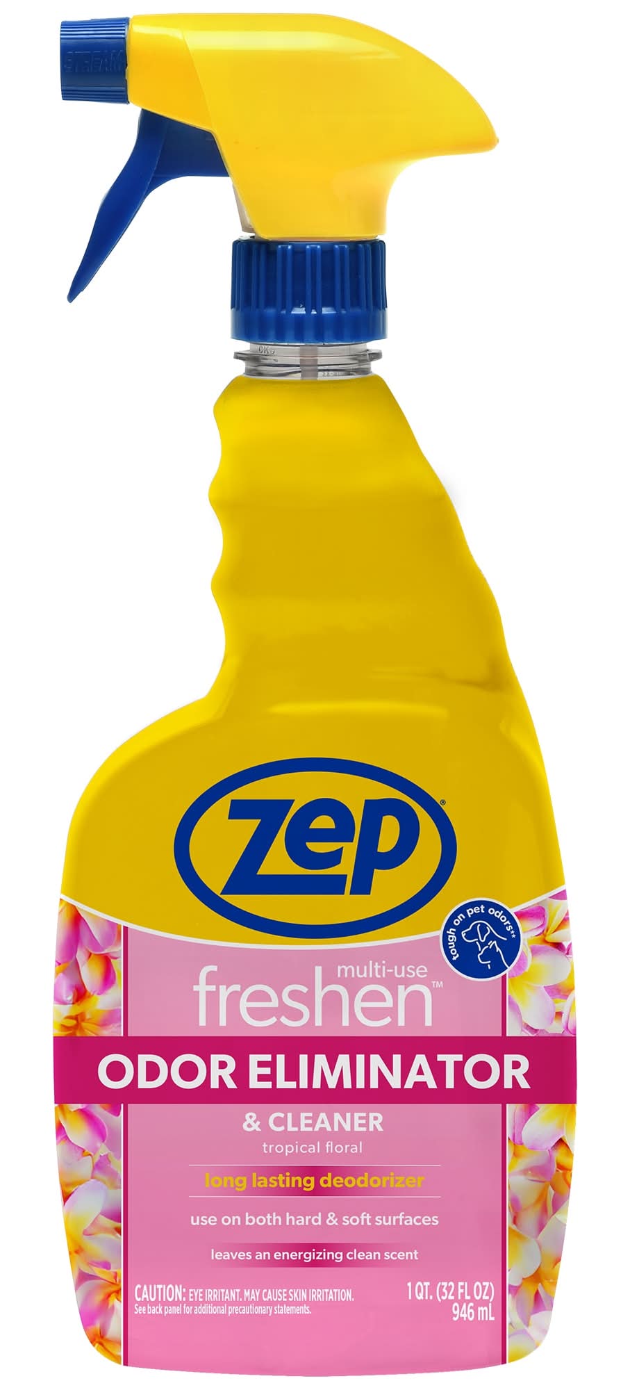 Zep Freshen Multi-Use Odor Eliminator Cleaner 32 -oz Tropical Floral RTU Air Freshener