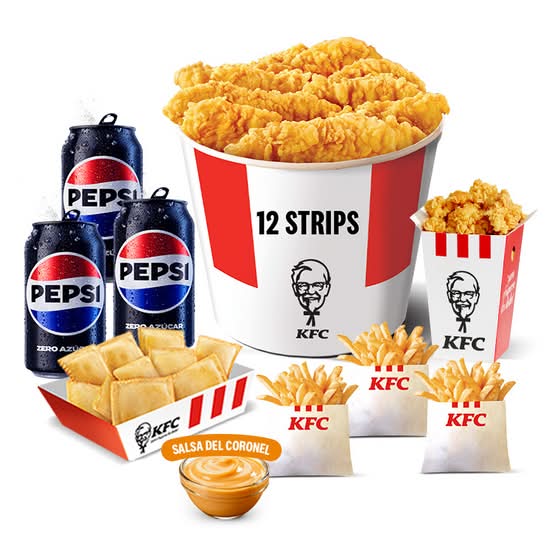 Bucket 12 Strips Combo