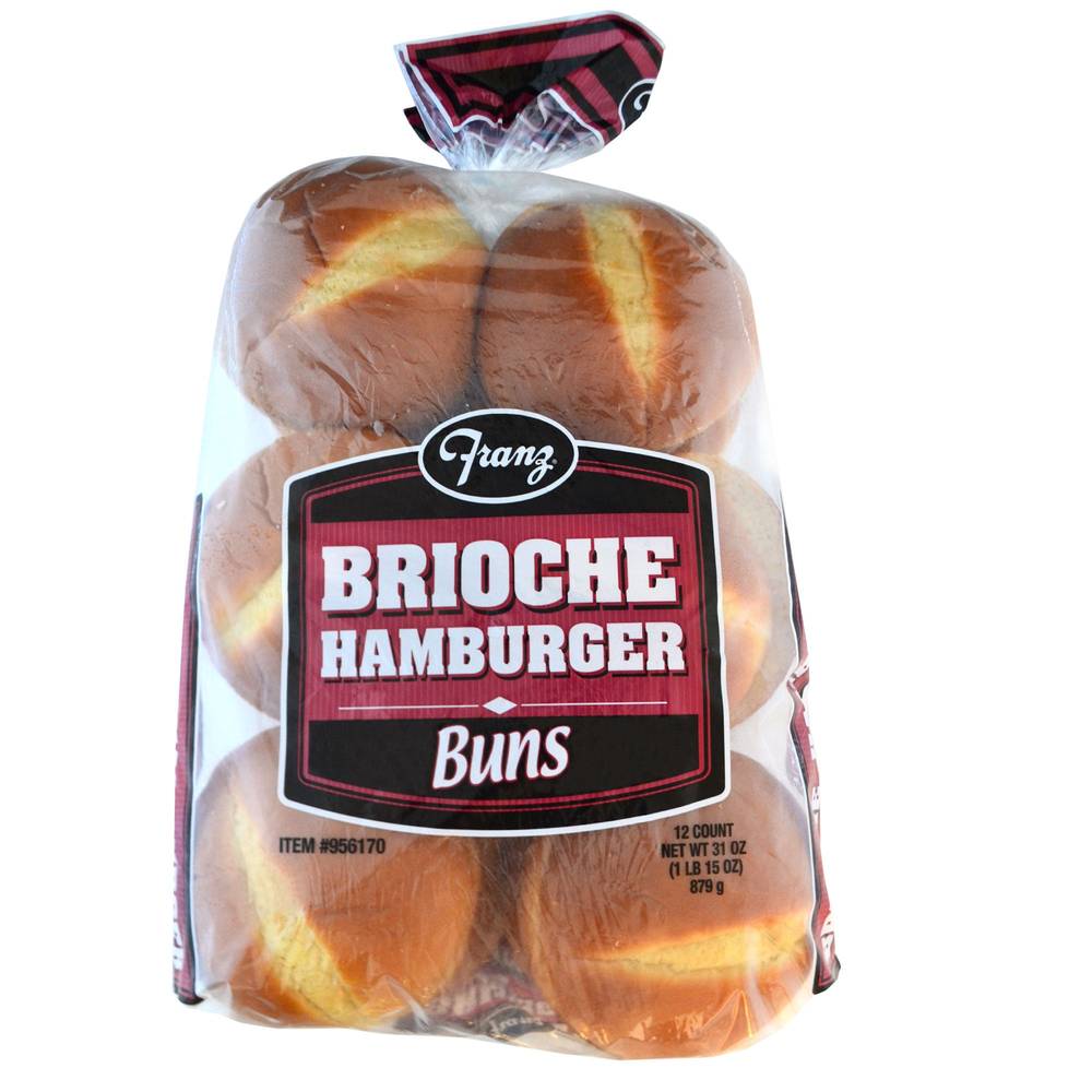 Franz Brioche Hamburger Buns