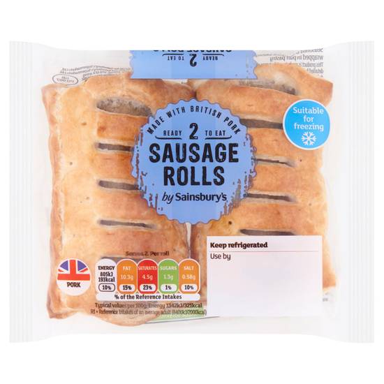 Sainsbury's Sausage Rolls x2 120g