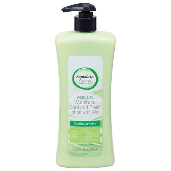Signature Care Absolute Moisture With Aloe Cool and Fresh Lotion (20.3 fl oz)