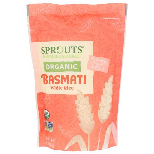 Sprouts Organic White Basmati Rice