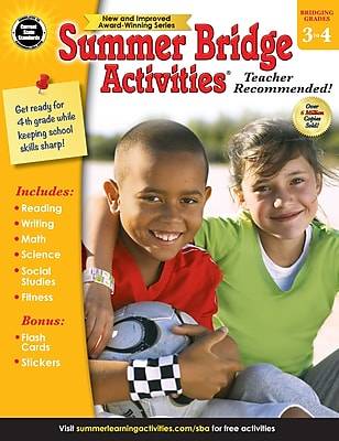 Summer Bridge Activities 3Rd To 4th Grade Workbook