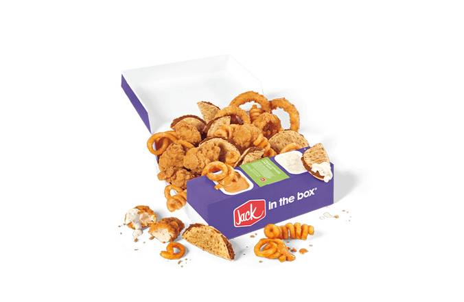 Jack's Fan Favs box w/ Crispy Boneless Wings