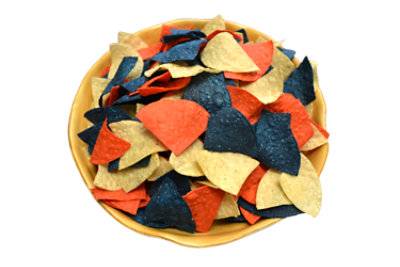 Red White And Blue Tortilla Chips